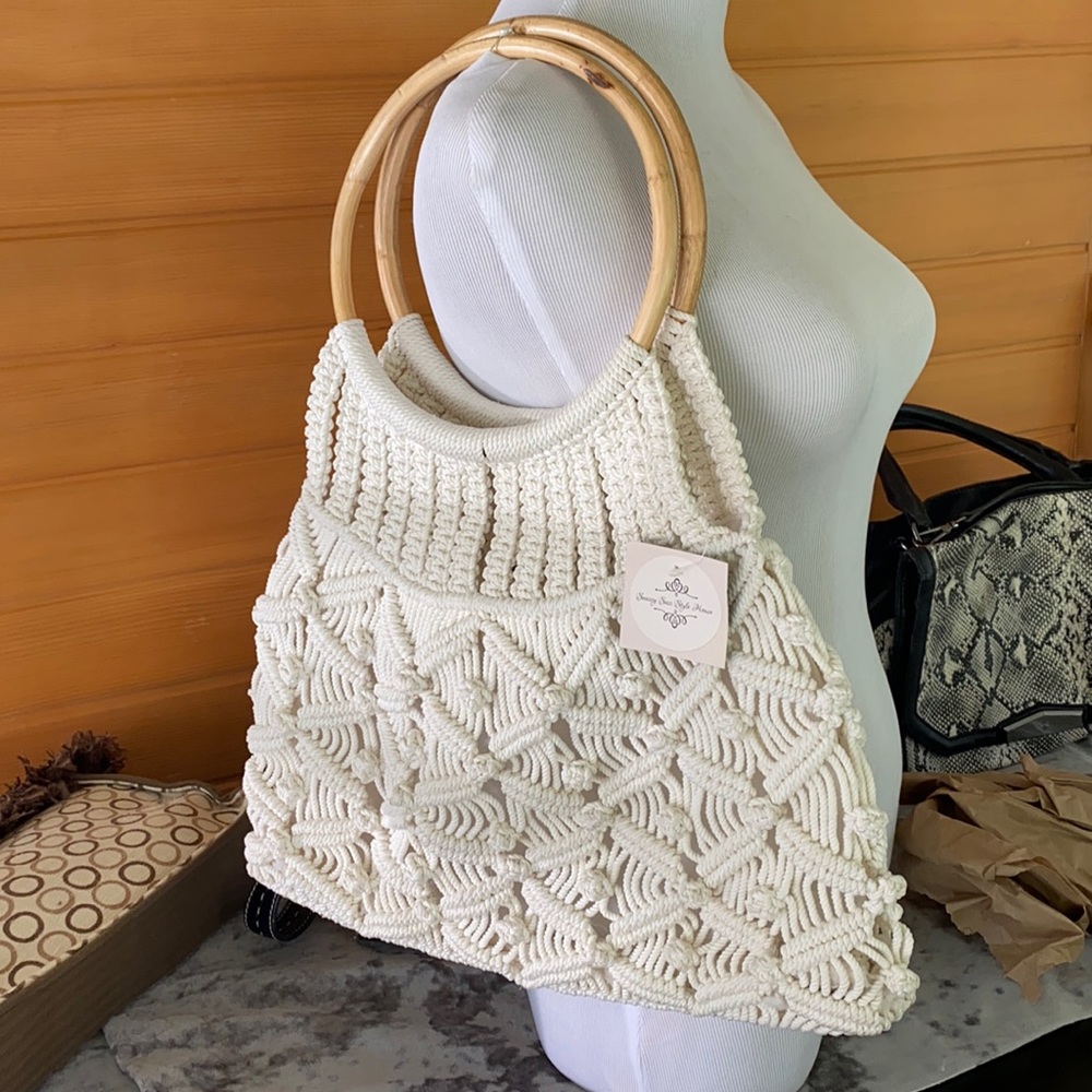 Gorgeous Boho style (handmade) NWT , Ivory!